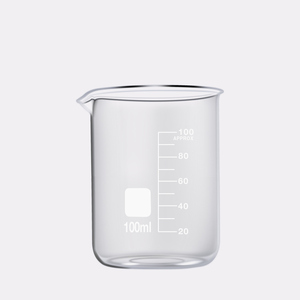 Nuovo arrivato ad alta temperatura resistenza 100ml becher bassa forma di <span class=keywords><strong>vetro</strong></span> supporto della manodopera personalizzazione LOGO privato - Product Image 5