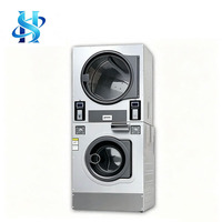 High Efficiency Electric Stainless Steel Fully Automatic Industrial Soft Mount Washer Extractor Commercial Laundry Drying