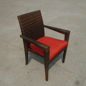 כיסא אוכל נערם לגינה מראטן קלוע, ריהוט חוץ למסעדות, מבוקש מאוד - Product Image 5