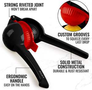 Presse-<span class=keywords><strong>citron</strong></span> personnalisé en acier allié d'aluminium presse-agrumes manuel de haute qualité presse-<span class=keywords><strong>citron</strong></span> à main - Product Image 6
