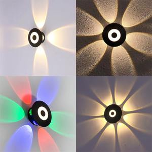 Lámpara de Pared Exterior LED Moderna, de Plástico ABS, Impermeable, para Jardín, Decoración de Edificios, Pasillos, Lámpara de Techo - Product Image 2