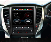 Reproductor de radio estéreo para coche Android PX6 Tesla para Pajero Sport / L200 2017 2018 con pantalla táctil de 12,1 pulgadas WIFI BT DSP, 1 unidad