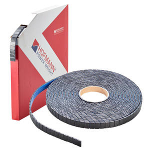 Nouveaux poids de roue autocollants en acier gris argenté pour l'équilibrage des pneus de voitures et de motos, poids assortis légers - Product Image 2