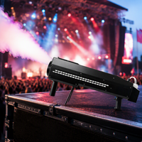 Pistolet à fumée 2000W avec LED, lanceur de brouillard portatif pour DJ, scène, boîte de nuit, fête, bar, spectacle