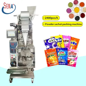 Small sachets pouch filling vertical packing machine juice coffee milk powder packaging machine with high speed