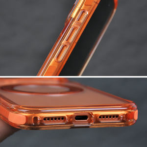 Nieuwe release 360 graden draaibare kristallen magnetische zuignap beschermhoes voor iPhone 17 Pro Max - Product Image 5