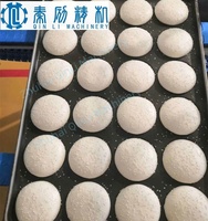 Machine à étaler la pâte et à saupoudrer le sésame et les flocons d'avoine, haute performance, compatible pour la garniture de pizzas, tortillas et pains.