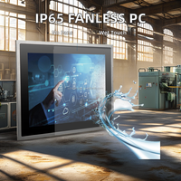 PC Industrial Todo en Uno de 21.5 Pulgadas, Procesador Intel Core I3 I5 I7 X86, Compatible con Linux Ubuntu Android Windows OS, Panel PC con Pantalla Táctil