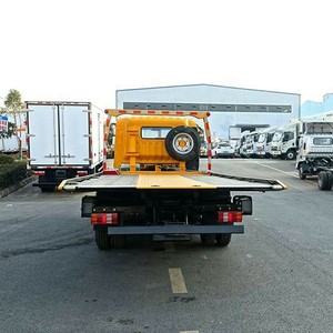 HOWO 4/5T <b>Flatbed</b> Towing Wrecker <b>Truck</b> Road Wrecker <b>Truck</b> for Vehicle Rescue Tow <b>Truck</b> - Product Image 6