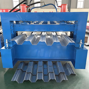 AVITA CE 시트 루프 데크 롤 성형기 (퍼린 또는 메인 스틸용) 1000mm 금속 플로어 데크 기계 - Product Image 5