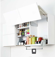 Armoires de cuisine au design italien élégant, écologiques, résistantes à l'eau, meubles modulaires sur mesure, finition super mate anti-traces de doigts