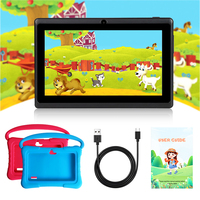 7 pouces enfants tablette 4GB 32GB enfants tablette Pour Enfant pré-installé application éducative Android 14 tablette pour garçons filles cadeau
