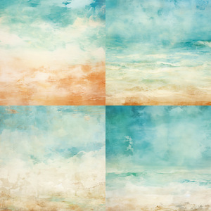 Jai iman 24Sheets Tươi DIY Trang Trí Giấy Bên Bờ Biển Craft Nền Pad Cho Scrapbooking Nguồn Cung Cấp Tạp Chí Rác - Product Image 3