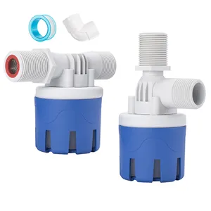 Automatic Float Switch 1/2" Nylon Horizontal Mini Float Valve Water Plastic Float Valve for Water Tank