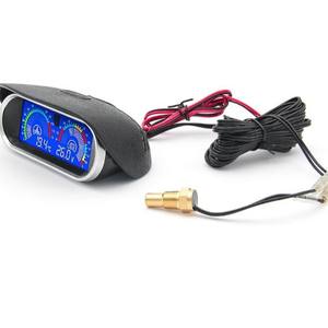 Auto Truck Techniek Voertuig 9V-36V LCD-watertemperatuurmeter met flowmeter 52 mm display - Product Image 2