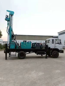 Machine de forage d'eau entièrement automatique, machine de forage de puits d'eau de 200 m de profondeur, équipement de forage de puits d'eau monté sur véhicule à vendre - Product Image 6
