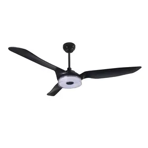 60 inch Carro smart ceiling fan with led light remote Alexa google assistance operated LED ceiling fan with energy star