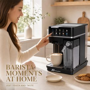 Machine à café multi-systèmes 20 bars 1350W compatible Nespresso Dolce Gusto K-Cup, dosettes moulinées <span class=keywords><strong>ESE</strong></span>, réservoir de lait, pour la maison - Product Image 6
