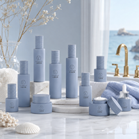 Vente en gros de flacons de lotion en verre personnalisés vides, pots de crème pour le visage, contenances de 30g, 50g, 15ml, 20ml, 30ml, 50ml, 80ml, 100ml, 120ml, emballages pour soins de la peau