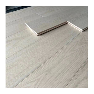 Parquet en <span class=keywords><strong>bois</strong></span> d'ingénierie en chêne blanc <span class=keywords><strong>blanchi</strong></span> - Product Image 1
