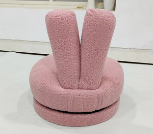Poltroncina Girevole per Bambini, Divano Singolo per Neonati, Seduta Carina in Sherpa, Mini Divano Pigro alla Moda - Product Image 5