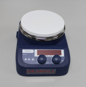 لوحة ساخنة تعمل بدرجة حرارة عالية مزودة بمهرج مغناطيسي مزودة بمهرج مغناطيسي للمعمل - Product Image 2