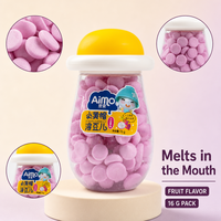Friandises fruitées pour bébé, riches en protéines et probiotiques, fondantes dans la bouche, 16g, goût sucré, semi-molles