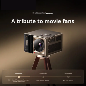 Nuevo Proyector Hisense Vidda <span class=keywords><strong>C5</strong></span> Master 4k con 8GB de RAM, 6800CVIA de Alto Contraste, Proyector Láser Inteligente para Cine en Casa, Mini Proyector DLP Android - Product Image 1