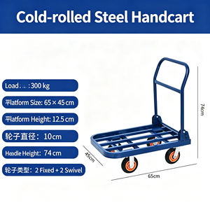 Stair Climbing <b>Cart</b> Sliding Wheels Heavy Duty Build Smooth Climb Easy Transport Folding Hand Truck With Stair Wheels Pro Kit - Product Image 6