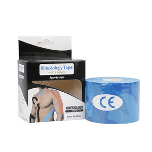 Bande de kinésiologie Pro Athletic Sports pour la physiothérapie, imperméable, 5cmx5m, Fita Elastica Kinesiologica Cinta Wraps Support Pack - Product Image 4