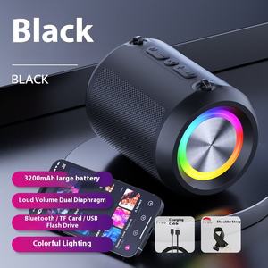 Haut-parleur intelligent AI avec basses puissantes, haut-parleur sans fil portable avec radio FM, carte TF, pour une utilisation à la maison et en extérieur - Product Image 3