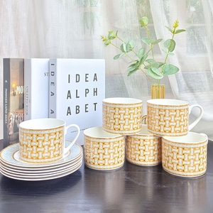 Ensemble de café de luxe européen à prix réduit, 15 pièces, pour le thé de l'après-midi - Product Image 3