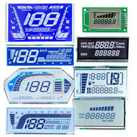 Ktm Rc 200 Mobil Motor Ebike Custom Speedometer Odometer Layar LCD dengan Lampu Latar Putih/Biru