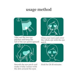 Tầm Nhìn Vàng Truyền Thống Miếng Vá Mắt Hữu Cơ Gel Kem Dưỡng Ẩm Cho Làm Giảm Mệt Mỏi Mắt Giảm Quầng Mọng Mắt Đường Mắt - Product Image 4