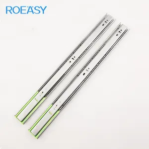 ROEASY pousser pour ouvrir glissière à roulement à billes armoire à extension complète pour accessoires d'armoire rail de tiroir