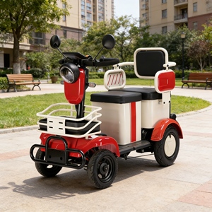 Chariot électrique à quatre roues de qualité export, certifié international, conforme aux <span class=keywords><strong>règles</strong></span> de sécurité du marché mondial - Product Image 2