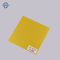 Vente directe d'usine de feuilles d'acrylique coulé PMMA couleur or. Service de personnalisation en gros et de solutions complètes