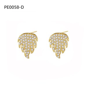 ต่างหูแฟชั่นแบบติดหู รุ่น PE0058 สำหรับผู้หญิง เครื่องประดับคุณภาพสูง - Product Image 2