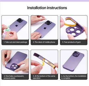 Custodia per telefono in TPU antiurto con vetro temperato <span class=keywords><strong>protezione</strong></span> obiettivo per <span class=keywords><strong>fotocamera</strong></span> <span class=keywords><strong>protezione</strong></span> completa a quattro angoli per <span class=keywords><strong>iPhone</strong></span> 16 15 14 12 - Product Image 3