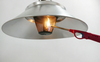 Lámpara de Gas Infrarroja de Aluminio para Granjas Avícolas y Ganaderas, Control de Temperatura Constante, Nueva con 1 Año de Garantía, para Apicultura y Cría de Lechones