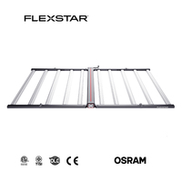 Lampe de culture LED Flexstar pour agriculture verticale, dimmable, 800W 1000W, hydroponique, UV IR, contrôle séparé