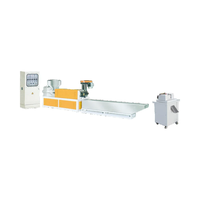 Granulateur à vis simple à refroidissement par eau de moteur haute efficacité SJ-110/120 37 kW pour le recyclage des déchets plastiques HDPE/LDPE/PP