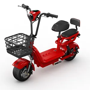 Bicicleta elétrica de aço de alto carbono, novo design, alta velocidade, scooter elétrico, bicicleta