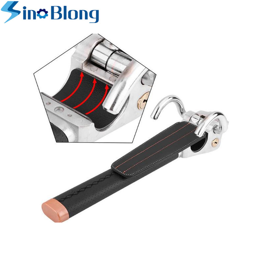 High-Quality Retractable Car Wheel Lock - Universal Anti-Theft Safety Lock for Vehicle Steering Whee