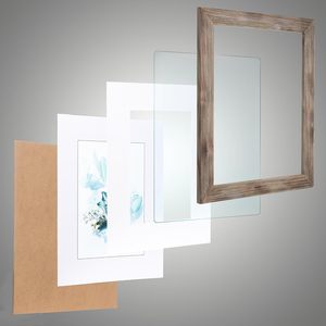 <span class=keywords><strong>Azora</strong></span> Industries Cadre de miroir mural en bois fini moderne de qualité supérieure Décoration de la maison faite à la main avec élégance intemporelle - Product Image 6