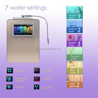 Haute valeur de pH Kangen alcalin hydrogène ioniseur d'eau purificateur Machine électrique purificateur domestique produit de l'eau alcaline acide