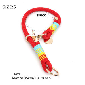 Direct Factory Custom Christmas Seasonal Edition P-Chain Handmade <strong>Dog</strong> &amp; Cat <strong>Collar</strong> Luxury Adjustable Nylon <strong>Charms</strong> Outdoor - Product Image 5