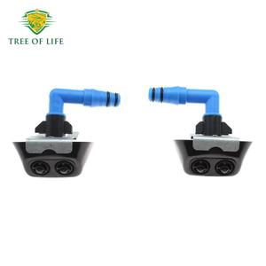 Actionneur de buse de lave-phare Saab 9-3 12803973 12803972, buses de nettoyage de pare-chocs avant - Product Image 1