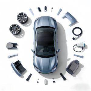 Nouvel ensemble complet de pièces de carrosserie extérieures de qualité OEM pour BYD Seal, pièces de rechange automobiles testées QC - Product Image 2