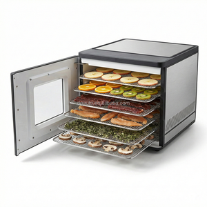 Déshydrateur professionnel compact pour viande séchée, puissance 450W, minuterie 48H, température réglable 35-70°C, séchage de la viande, vente en gros mondiale - Product Image 1